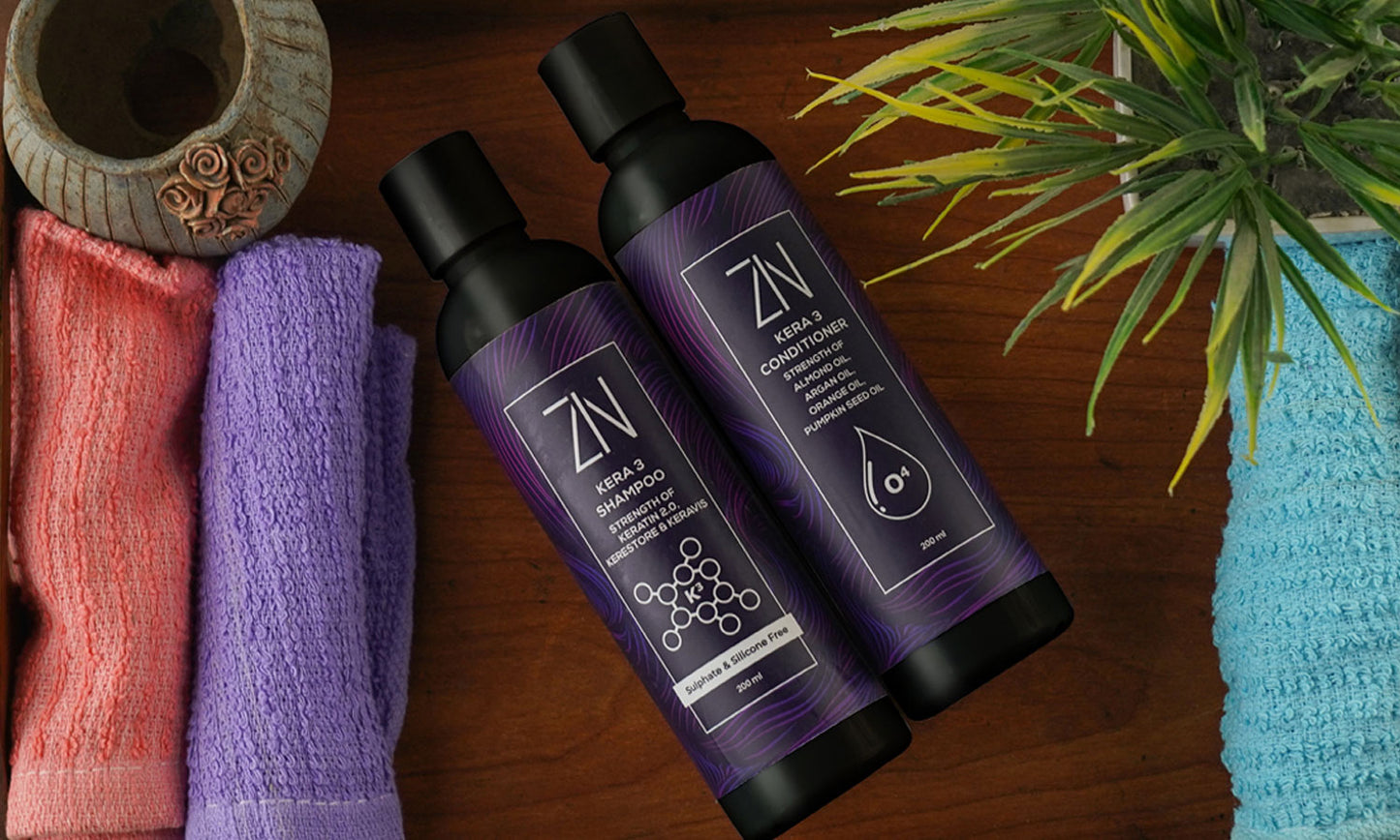 Zin Hair Straightening Shampoo